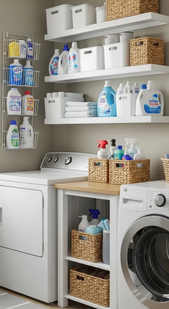 13 Top Load Washer Laundry Room Ideas for a Stylish and Functional Space 3 Smart Storage Strategies That Improve Laundry Room Organization