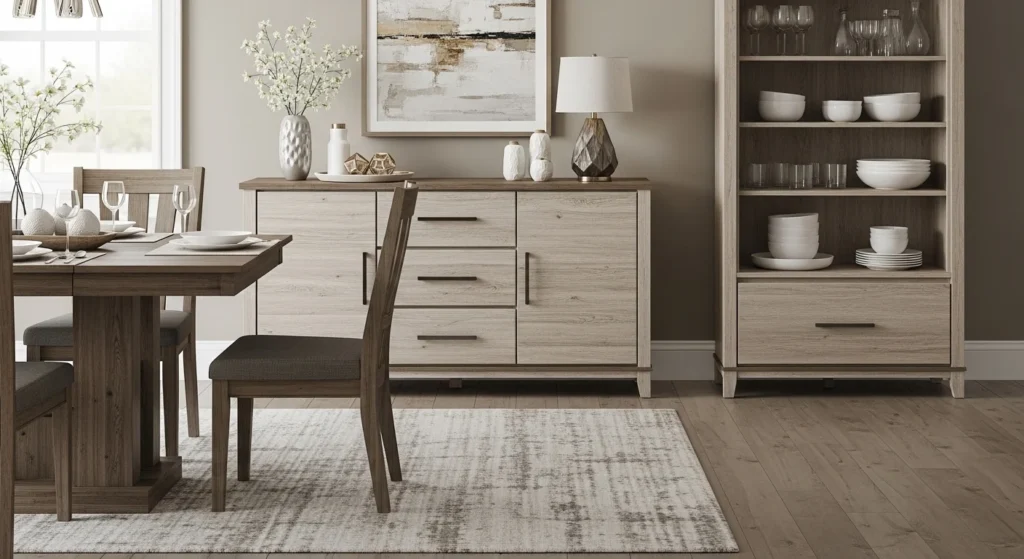 What to Include in a Dining Room: Stylish Functional Guide 2 Storage Solutions That Blend Style and Function