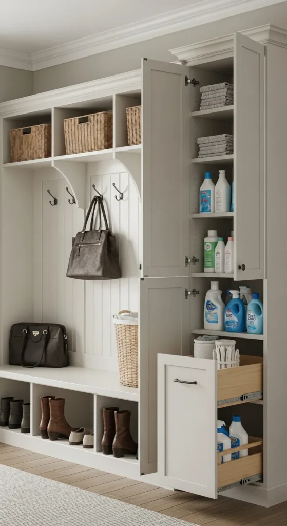 19 Laundry Mud Room Ideas That Combine Style, Storage, and Smart Organization 3 Storage Strategy First Designing Around Daily Habits