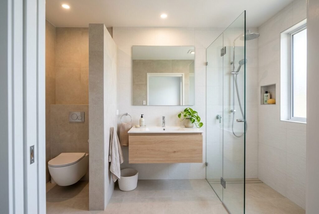 1. Keep the Toilet Away From the Immediate Entrance