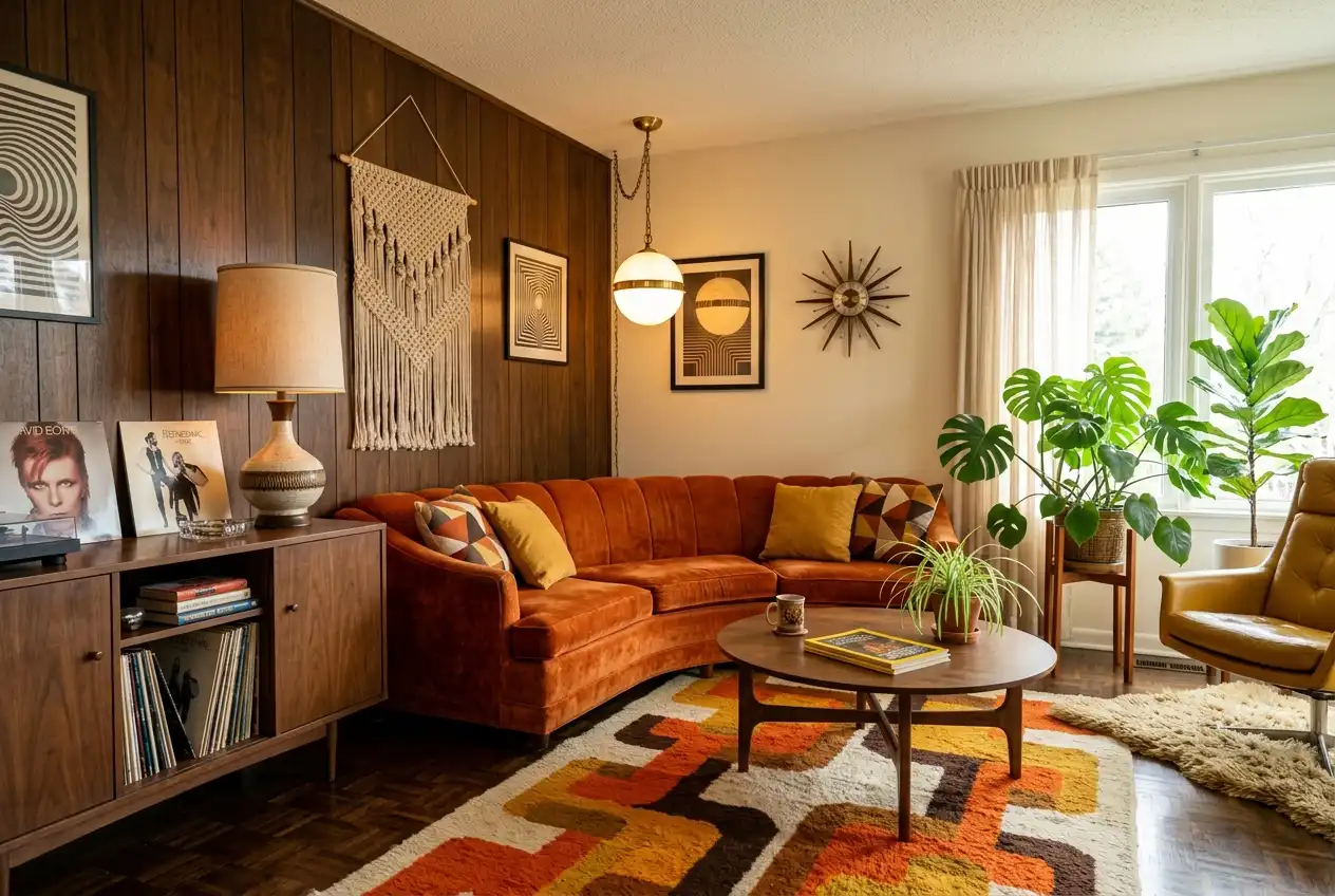 10 70s Interior Design Ideas for Retro Home Lovers