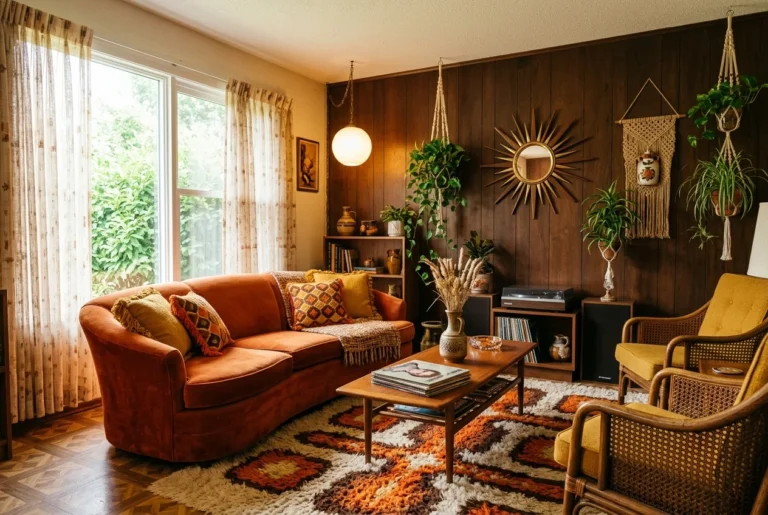 10 ’70s Interior Design Ideas for Retro-Loving Young Couples
