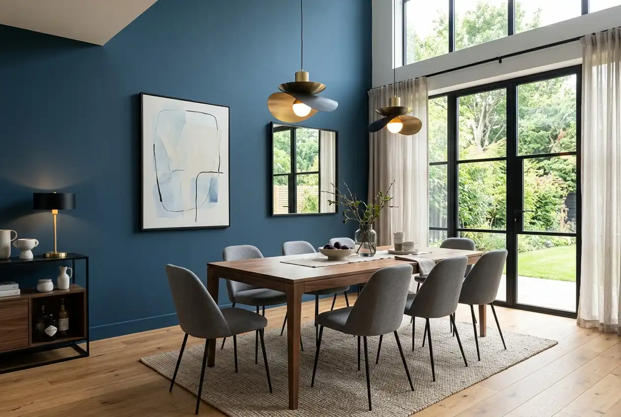 10 Blue Dining Room Ideas for Contemporary Homes 1