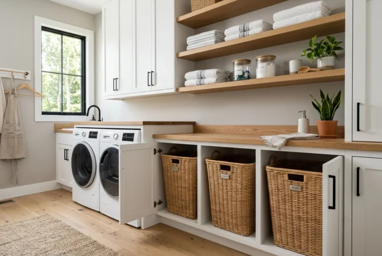 10 Laundry Basket Storage Ideas to Organize Your Home