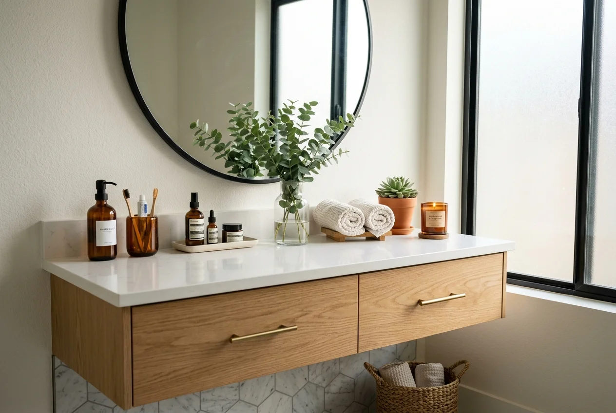 11 Bathroom Counter Styling Ideas Youll Love