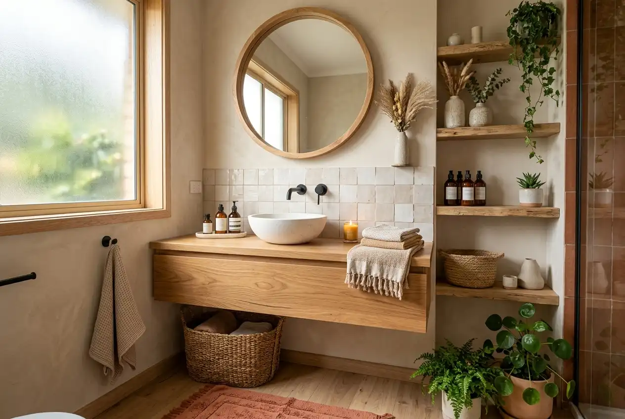 11 Boho Bathroom Ideas for a Relaxed Retreat