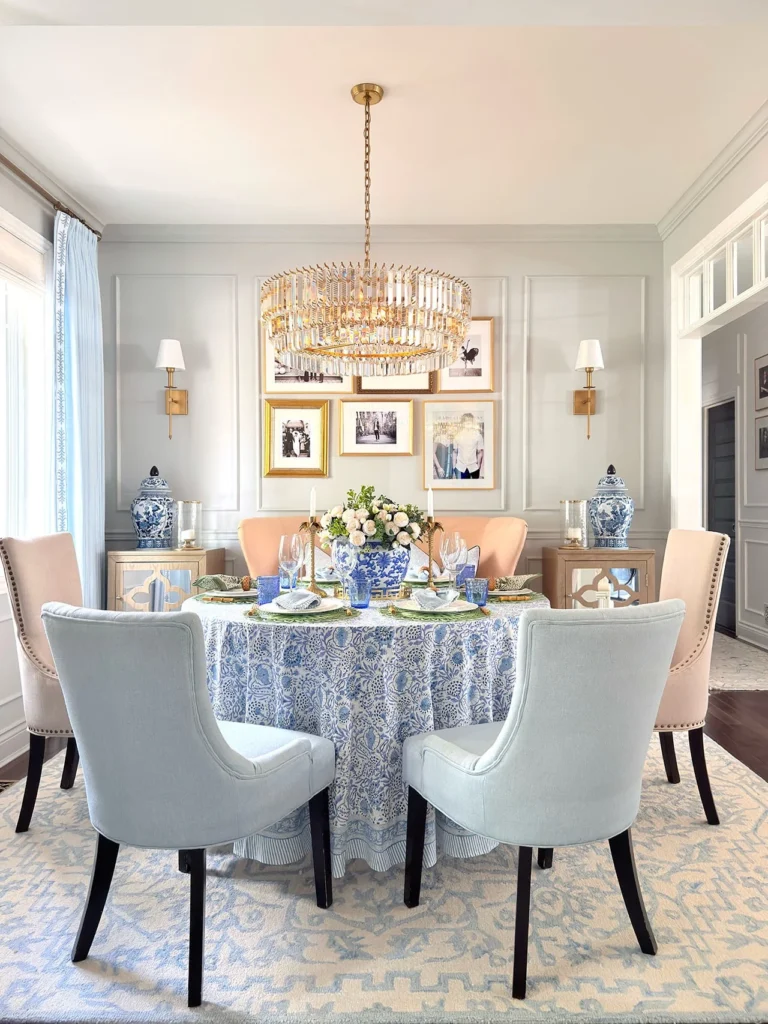 12. Coastal Chic Dining Room