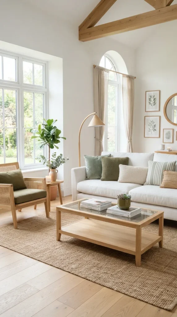 12. Experiment With Green and White Layered Color Combinations clean