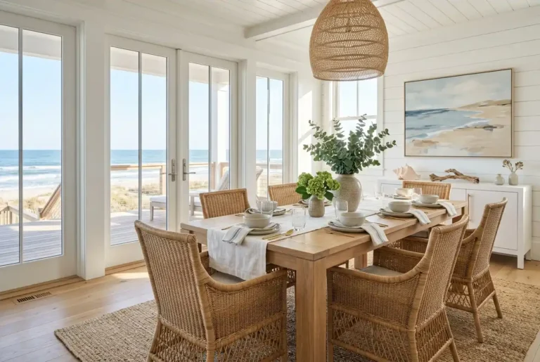 13 Coastal Dining Room Ideas for a Breezy Home