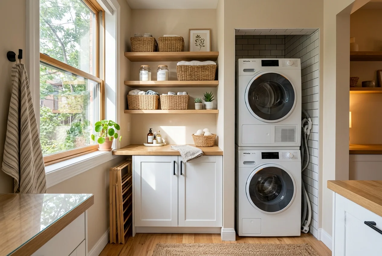 15 Tiny laundry room ideas for small apartments