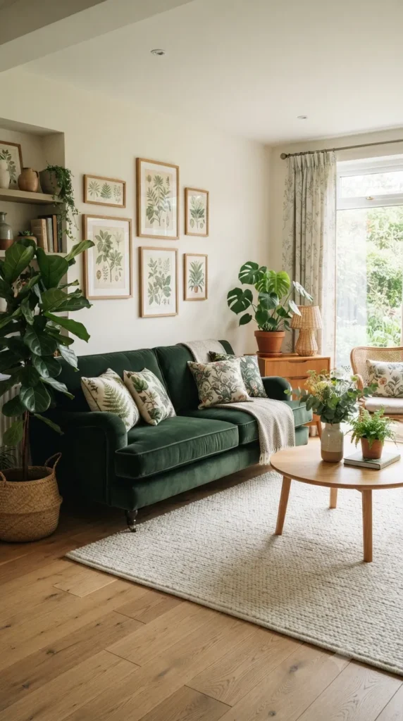 16. Add Botanical Prints for Extra Character clean