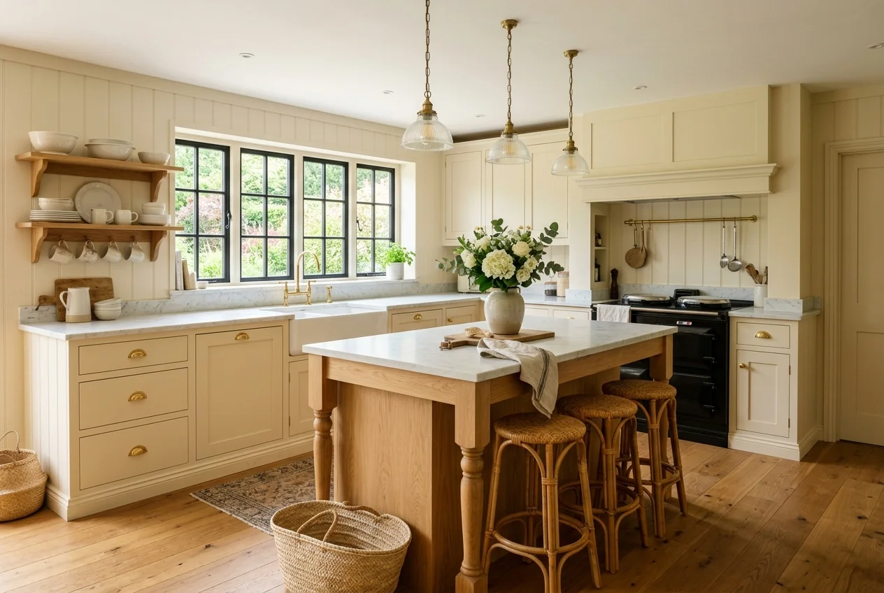 17 English Kitchen Design Ideas for Timeless Style
