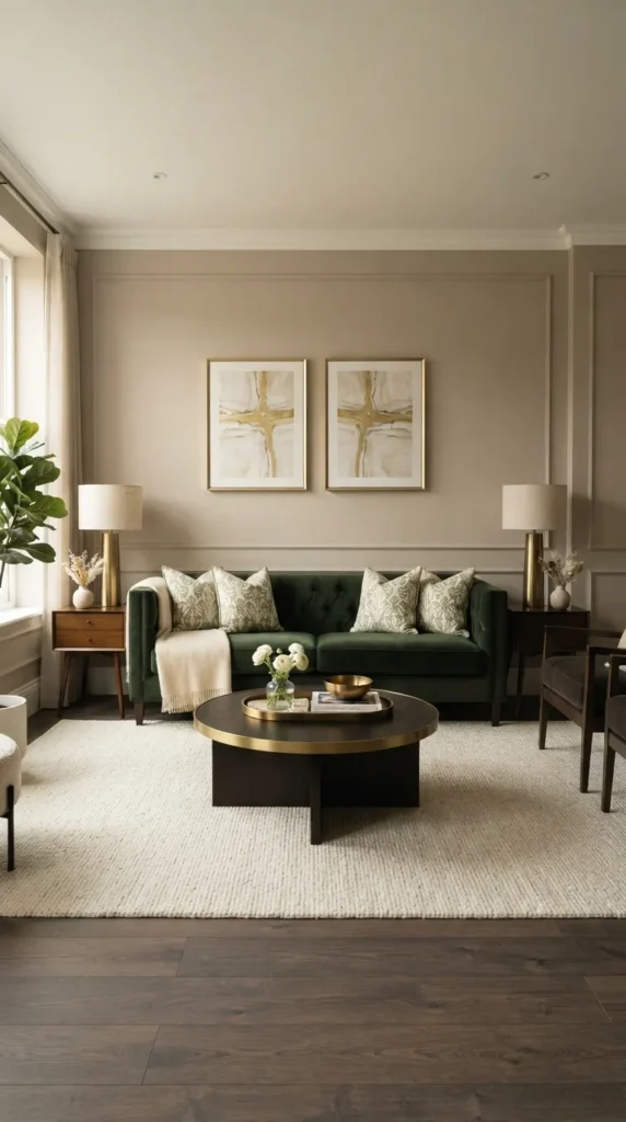 17. Create Symmetry with Matching Furniture Pieces clean