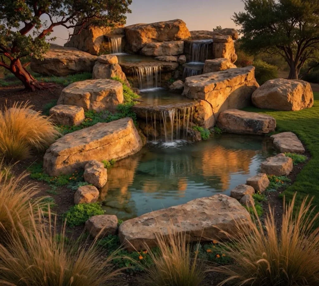 2. Multi Tier Boulder Waterfall