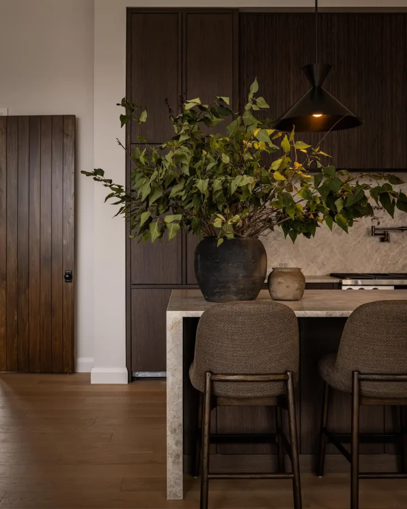 3. Large Ceramic Vase with Branches