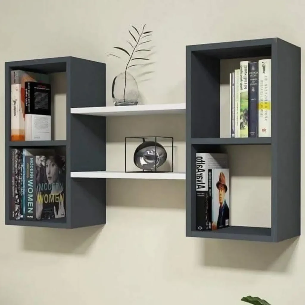 3. Twin Box Cube Shelf Set