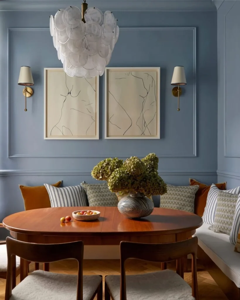 4. Built In Banquette with Panel Wall Molding
