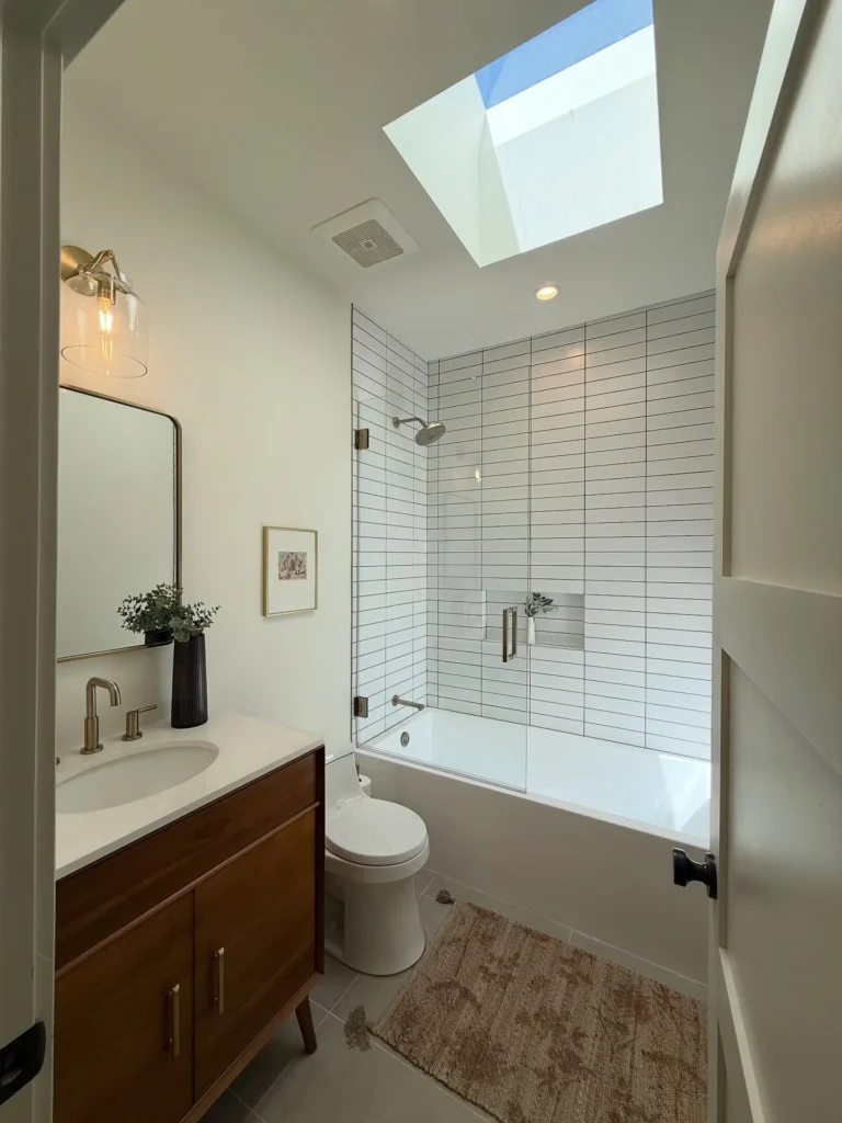 6. Skylight Above the Shower and Tub