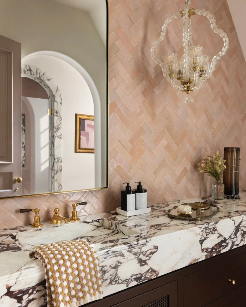 6. Vintage Mirrored Trays and Intricate Details