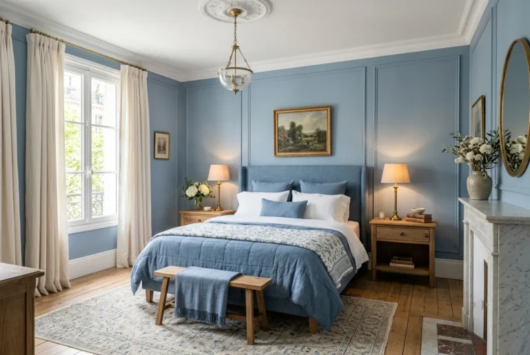 9 French Blue Bedroom Ideas for Calm and Elegant Style