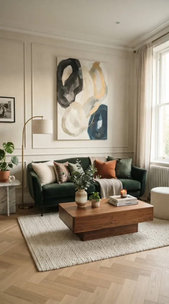 9. Add Large Artwork for Stronger Visual Personality clean
