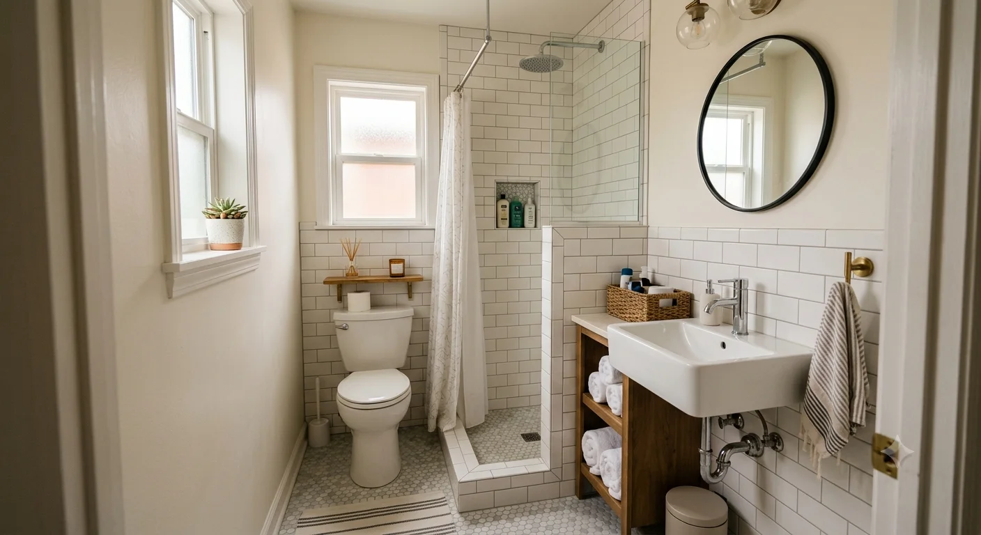 How to Make a Small Bathroom Look Bigger
