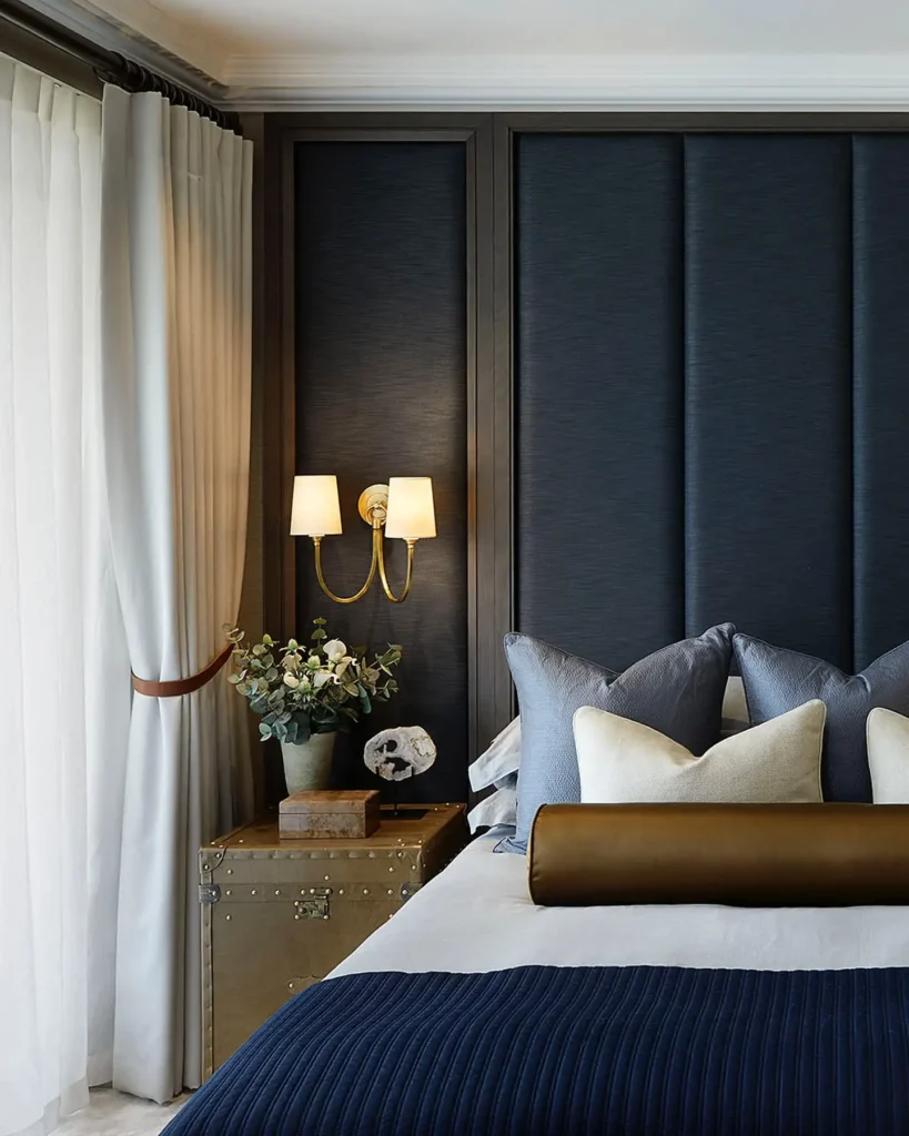 11. Vertical Channel Tufted Headboard