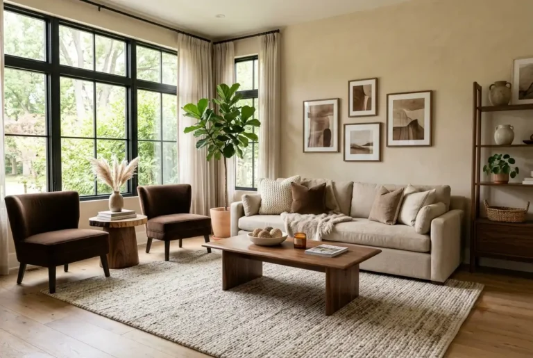 13 Beige and Brown Living Room Ideas for a Warmer Space 14 13 Beige and Brown Living Room Ideas for a Warmer Space