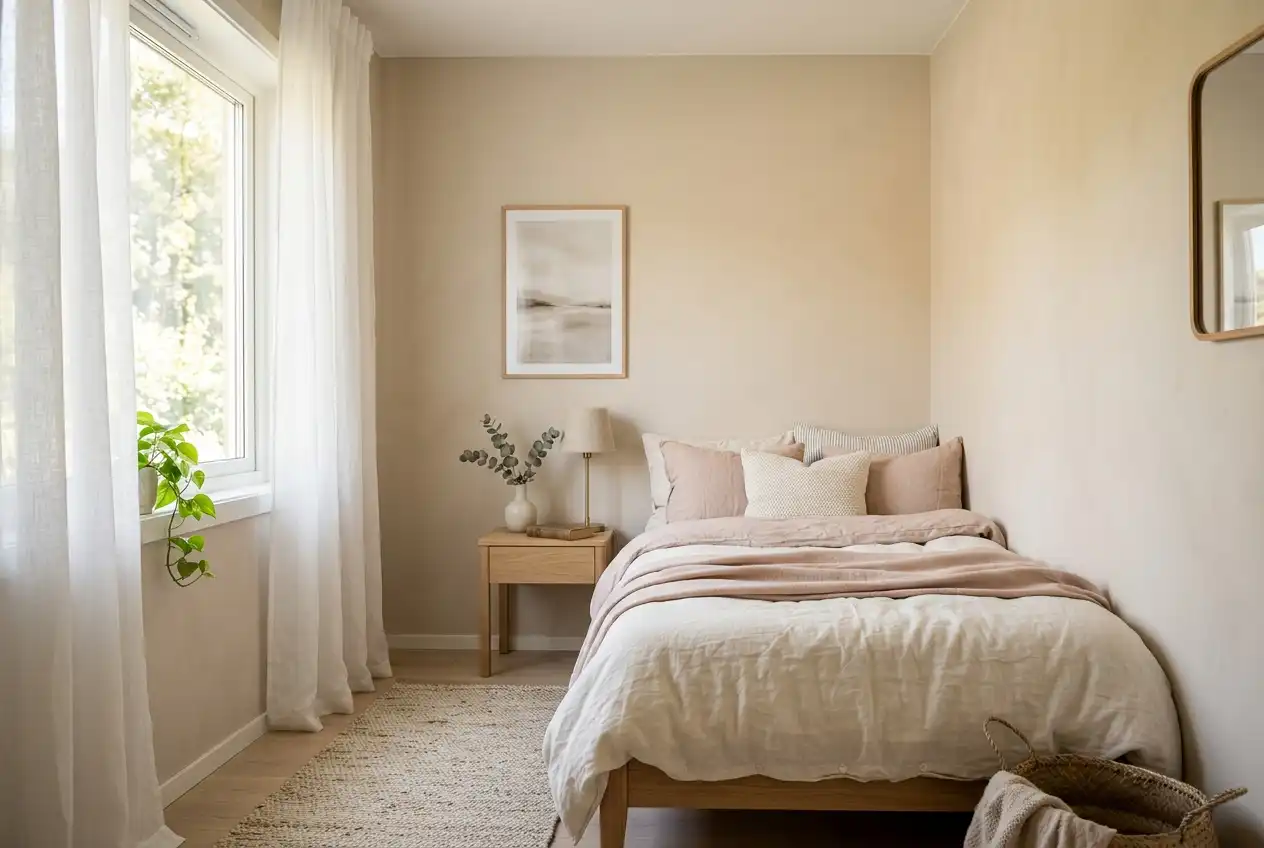 12 Soft Aesthetic Small Bedroom Ideas That Feel More Airy
