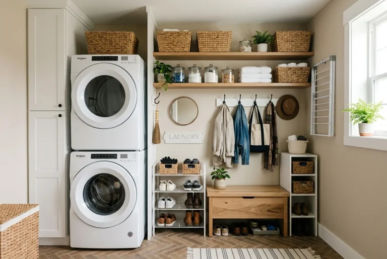 15 Laundry Mud Room Ideas When You Have Zero Storage 25 15 Laundry Mud Room Ideas When You Have Zero Storage
