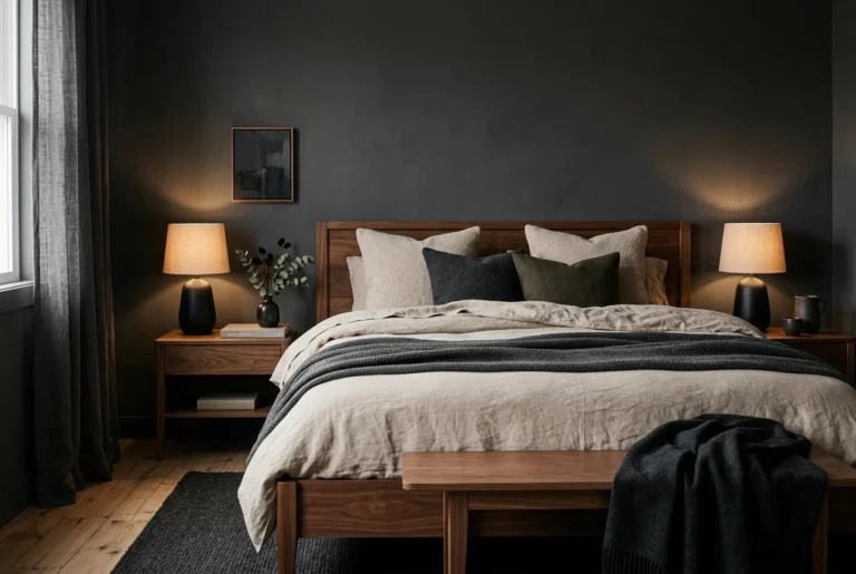 15 Moody Bedroom Ideas for People Tired of All-White Rooms 24 15 Moody Bedroom Ideas for People Tired of All-White Rooms