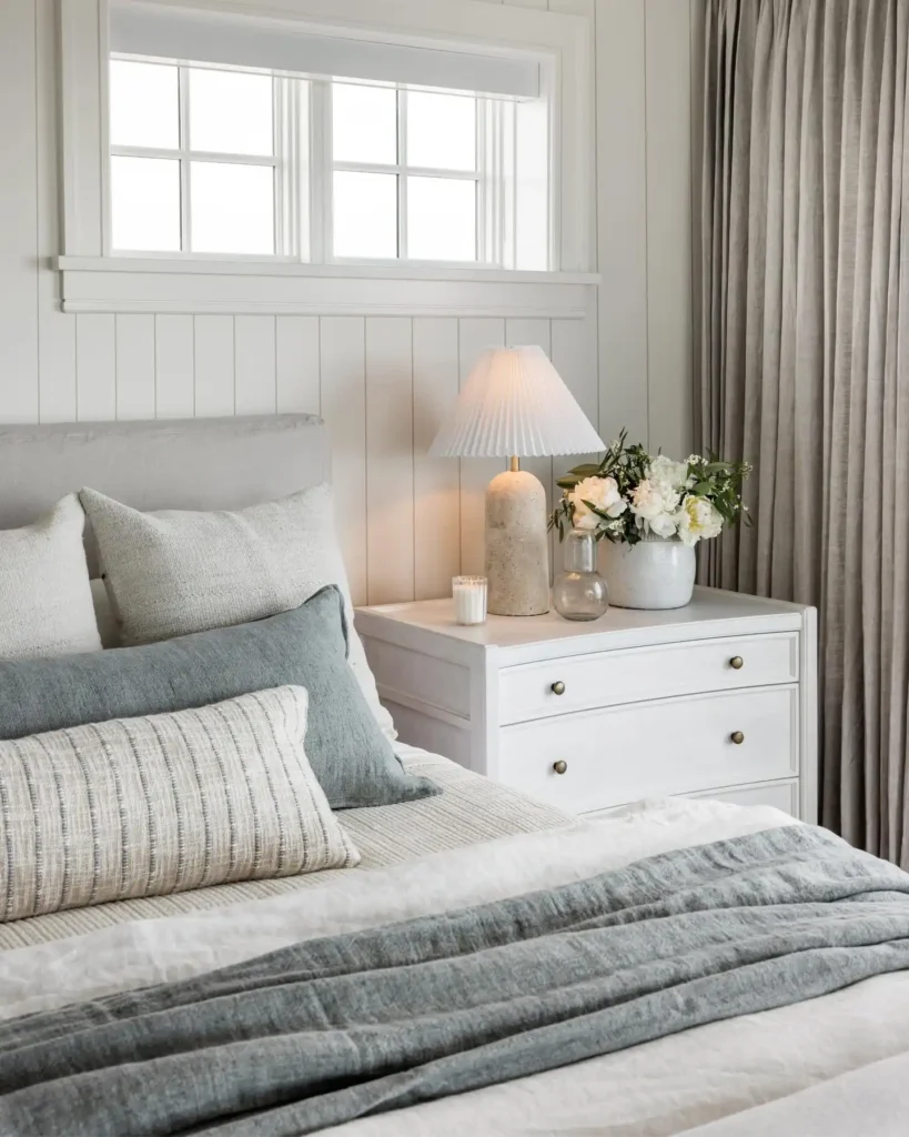 4. Layered Lumbar and Euro Shams