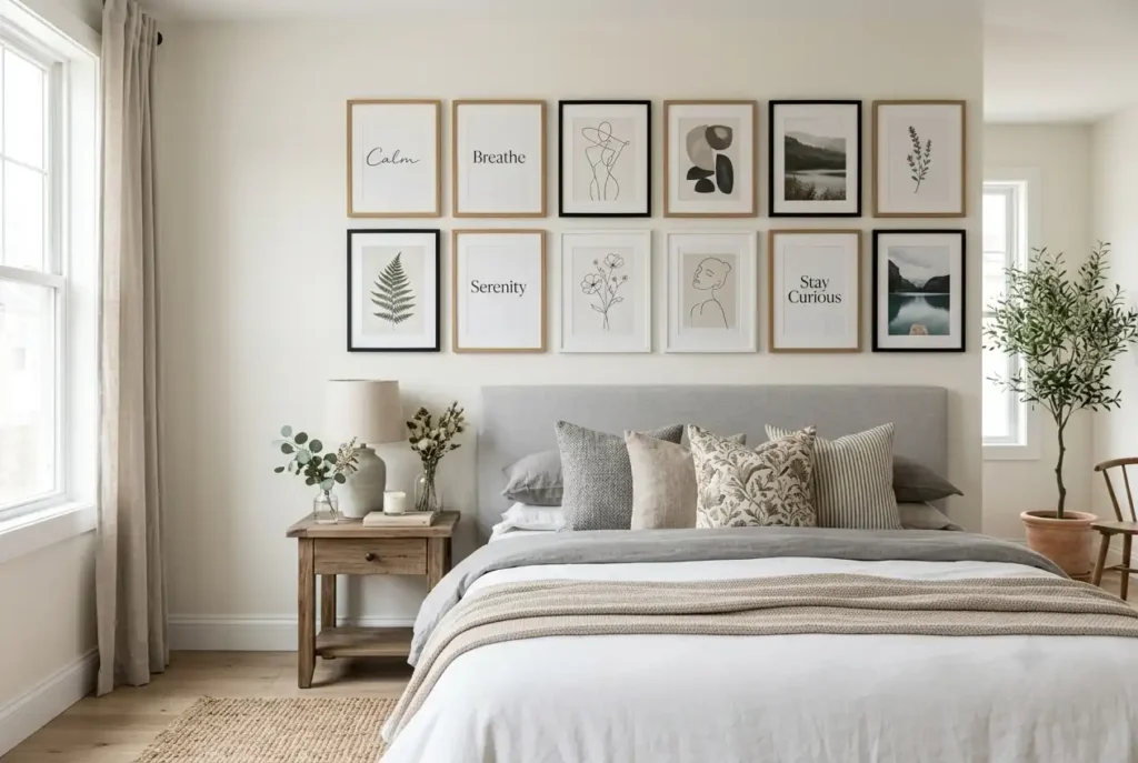 Choose Removable Adhesive Strips for a Damage Free Gallery Wall