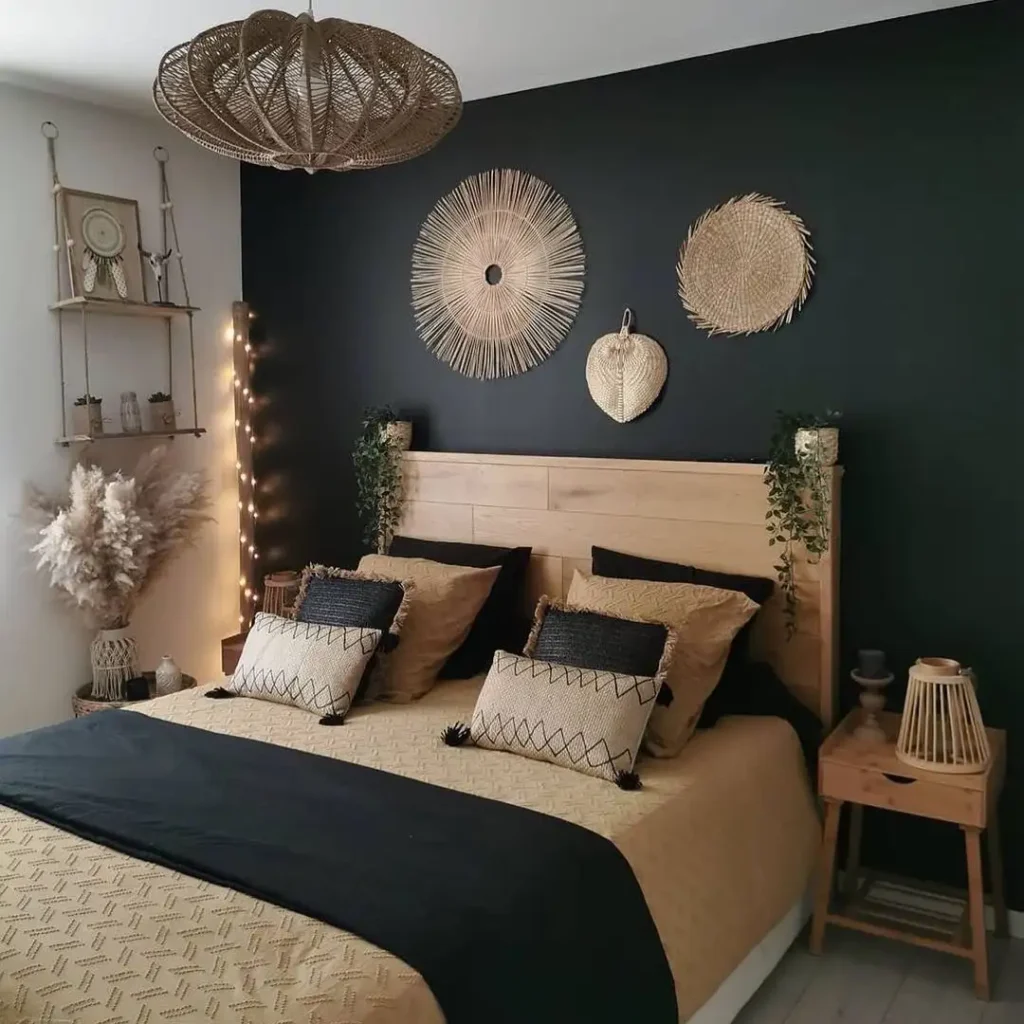 bedroom accent wall ideas