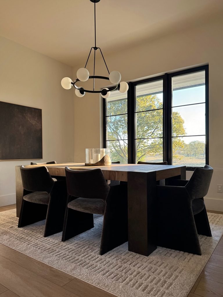 11. Sculptural Wedge Legs On A Two Tone Table 768x1024 1